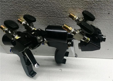 Κίνα Διπλό μικρό μέγεθος πυροβόλων όπλων ψεκασμού Polyurea εμβόλων με τη χειρωνακτική βαλβίδα διακοπτών προμηθευτής